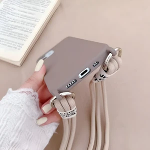 Силіконовий чохол з ремінцем iLoungeMax Crossbody Case Dasheen для iPhone 11 - Фото 5