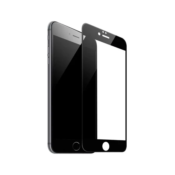 Защитное стекло Baseus Silk Screen Printed 0.2mm Black для iPhone 7 Plus | 8 Plus
