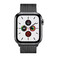 Смарт-часы Apple Watch Series 5 44mm Space Black Stainless Steel Case Milanese Loop (MWW82) - Фото 2