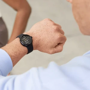 Смарт-годинник Google Pixel Watch 2 Matte Black Aluminum Case з Obsidian Active Band 41 mm - Фото 7