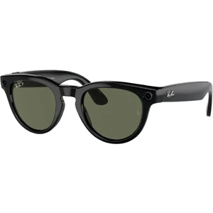 Розумні окуляри Ray-Ban Meta Headliner, Shiny Black / G-15 Green  - Фото 1