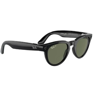 Розумні окуляри Ray-Ban Meta Headliner, Shiny Black / G-15 Green - Фото 2