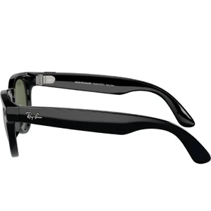 Розумні окуляри Ray-Ban Meta Headliner, Shiny Black / G-15 Green - Фото 3
