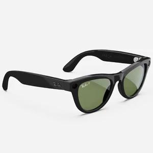 Умные очки Ray-Ban Meta Skyler, Shiny Black / G-15 Green - Фото 2