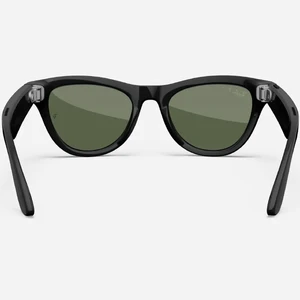 Умные очки Ray-Ban Meta Skyler, Shiny Black / G-15 Green - Фото 4