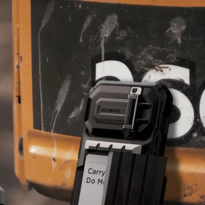 Протиударний чохол-гаманець VRS Design Case Damda Glide Ultimate Black для iPhone 15 Plus - Фото 6