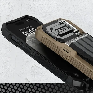 Протиударний чохол-гаманець VRS Design Case Damda Glide Ultimate Black для iPhone 15 Plus - Фото 7