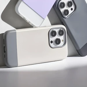 Противоударный чехол с MagSafe elago Glide Case Dark Grey/Black для iPhone 15 Pro - Фото 4