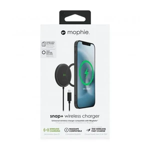 Бездротова зарядка Mophie Snap+ Wireless Charger 15W MagSafe для iPhone 15 | 14 | 13 | 12 - Фото 6