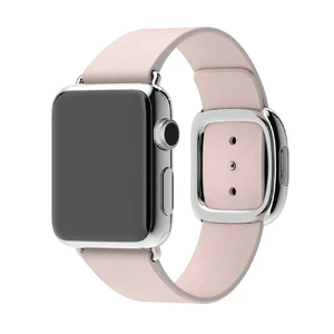 Ремешок Apple Modern Buckle Soft Pink Medium (MJ582) для Apple Watch 41mm | 40mm | 38mm MJ582 - Фото 1