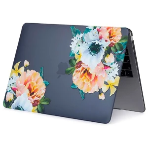 Пластиковый чехол iLoungeMax Soft Touch Big Flowers для MacBook Air 13" (M1 | 2020 | 2019 | 2018) - Фото 3