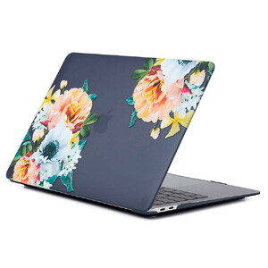 Купить Пластиковый чехол iLoungeMax Soft Touch Big Flowers для MacBook Air 13" (M1 | 2020 | 2019 | 2018)