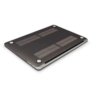 Пластиковый чехол iLoungeMax Soft Touch Matte Grey для MacBook Pro 15" (2016-2019) - Фото 2