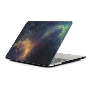 Пластиковая накладка iLoungeMax Soft Touch Matte Yellow Galaxy для MacBook Air 13" (2019 | 2018)  - Фото 1