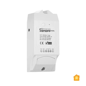 Умное Wi-Fi реле Sonoff Dual R2 Homekit