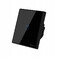 Чорний розумний вимикач HomeKit Sonoff TX T3EU1C (1 канал) - Фото 4