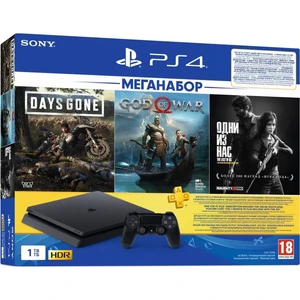 Приставка Sony PlayStation 4 Slim 1 TB Black + God of War + Days Gone + The Last of Us + 3M PSPlus - Фото 5