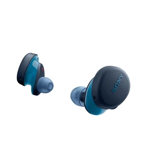 Бездротові навушники Sony WF-XB700 Blue із зарядним кейсом - Фото 2