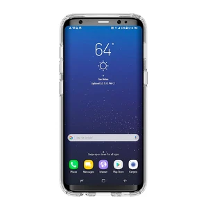 Защитный чехол Speck Presidio Clear Clear для Samsung Galaxy S8 Plus - Фото 9