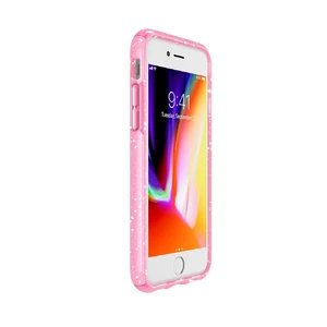 Чехол-накладка Speck Presidio Clear + Glitter Bella Pink With Gold Glitter для iPhone SE 3 | SE 2 | 8 | 7 | 6s | 6 - Фото 3