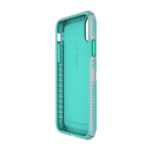Защитный чехол Speck Presidio Grip Dolphin Grey | Aloe Green для iPhone X | XS - Фото 3
