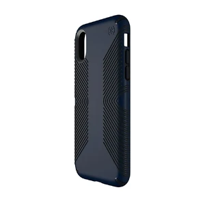 Защитный чехол Speck Presidio Grip Eclipse Blue | Carbon Black для iPhone X | XS - Фото 7