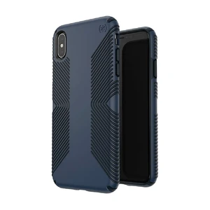 Протиударний чохол Speck Presidio Grip Eclipse Blue | Carbon Black для iPhone XS Max - Фото 2