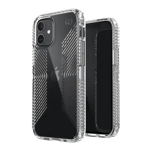 Прозрачный чехол Speck Presidio Perfect Clear with Grips для iPhone 12 mini б/у - Фото 2
