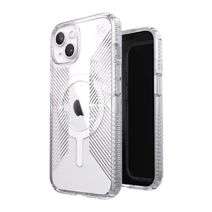 Противоударный чехол Speck Presidio Perfect-Clear Grips MagSafe для iPhone 13 (Уценка) - Фото 2