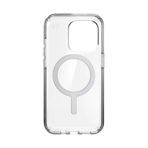Прозрачный чехол с MagSafe Speck Presidio Perfect-Clear Clear/Chrome для iPhone 15 Pro Max - Фото 4