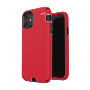 Чехол Speck Presidio Sport Heartrate Red | Sidewalk Grey для iPhone 11  - Фото 1