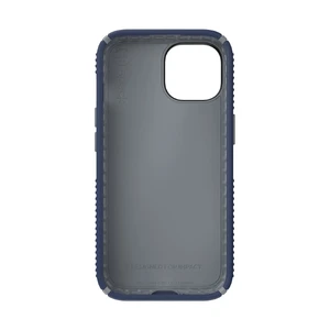 Противоударный чехол Speck Presidio2 Grip Blue/Dust Grey для iPhone 15 - Фото 5