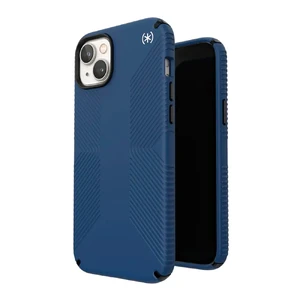 Противоударный чехол Speck Presidio2 Grip MagSafe Coastal Blue для iPhone 14 Plus - Фото 2