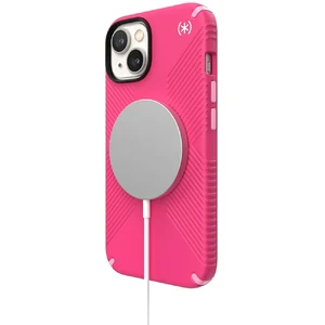 Противоударный чехол Speck Presidio2 Grip MagSafe Digital Pink для iPhone 14 Plus - Фото 4
