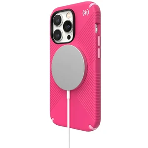 Протиударний чохол Speck Presidio2 Grip MagSafe Digital Pink для iPhone 14 Pro - Фото 4