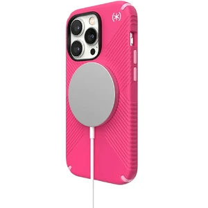 Противоударный чехол Speck Presidio2 Grip MagSafe Digital Pink для iPhone 14 Pro Max - Фото 4
