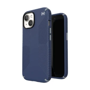 Противоударный чехол Speck Presidio2 Grip Blue/Dust Grey для iPhone 15 - Фото 2