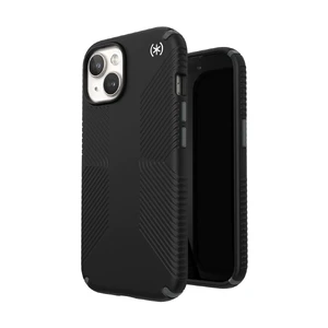 Противоударный чехол Speck Presidio2 Grip MagSafe Black/Slate Grey для iPhone 15 - Фото 3
