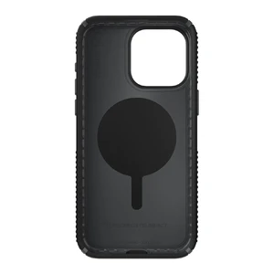 Противоударный чехол Speck Presidio2 Grip MagSafe Black/Slate Grey для iPhone 15 Pro - Фото 4