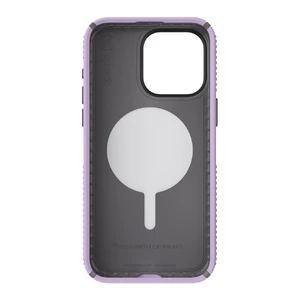 Противоударный чехол Speck Presidio2 Grip MagSafe Spring Purple/Cloudy Grey для iPhone 15 Pro - Фото 4