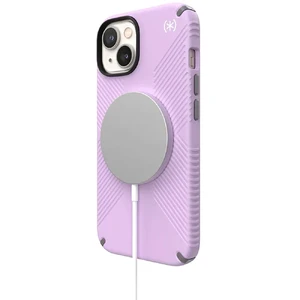 Противоударный чехол Speck Presidio2 Grip MagSafe Spring Purple для iPhone 14 Plus - Фото 4