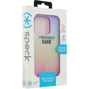 Прозорий фіолетовий чохол Speck Presidio Lux MagSafe для iPhone 16 Pro - Фото 13