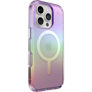 Прозорий фіолетовий чохол Speck Presidio Lux MagSafe для iPhone 16 Pro - Фото 10