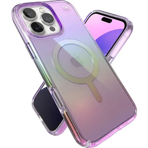 Прозрачный фиолетовый чехол Speck Presidio Lux MagSafe для iPhone 16 Pro Max - Фото 11