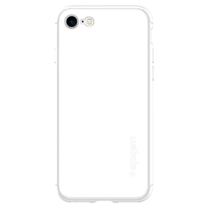 Чехол с защитным стеклом Spigen Thin Fit 360 White для iPhone SE 3 | SE 2 | 8 | 7 - Фото 4