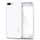 Чехол с защитным стеклом Spigen Thin Fit 360 White для iPhone 7 Plus/8 Plus - Фото 2