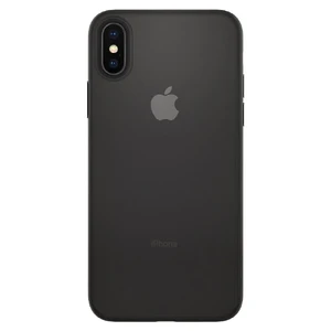 Чехол Spigen Air Skin Black для iPhone X | XS - Фото 7