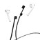 Шнурок Spigen Strap RA100 Black для навушників Apple AirPods - Фото 3
