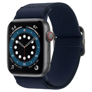 Нейлоновий ремінець Spigen Band Lite Fit Navy для Apple Watch Series 6 | 5 | 4 | SE (44mm) AMP02287 - Фото 1