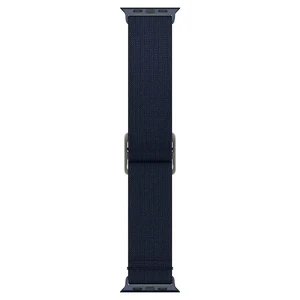 Нейлоновий ремінець Spigen Band Lite Fit Navy для Apple Watch Series 6 | 5 | 4 | SE (44mm) - Фото 7